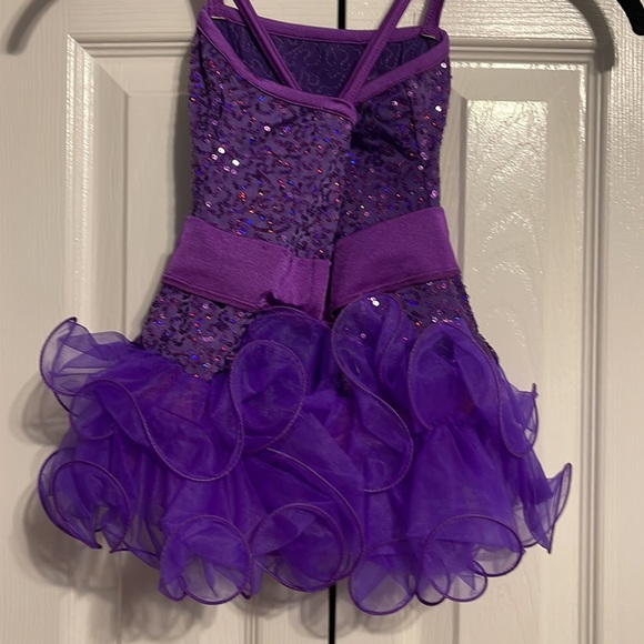 Art Stone purple ballet tutu dress dance costume size kids small - Picture 7 of 11